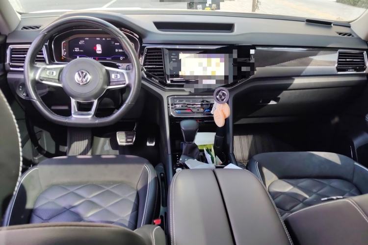 Used Volkswagen Teramont X 2020 Revised Version 380TSI Four-Wheel Drive Prestige Luxury Edition Center Console