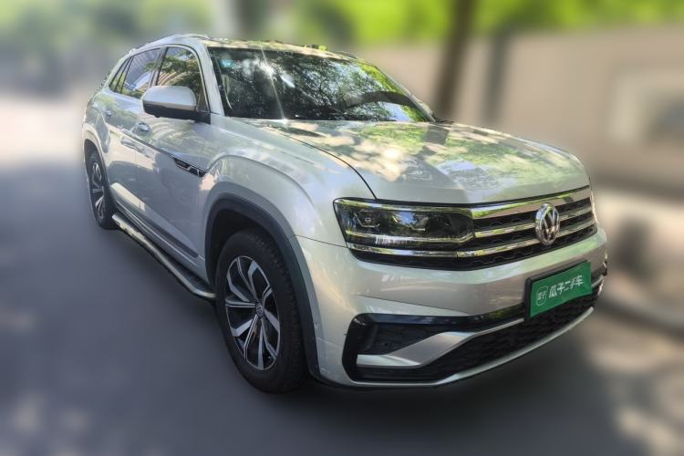Used Volkswagen Teramont X 2020 380TSI Four-Wheel Drive Luxury Edition Front Right 45 Deg