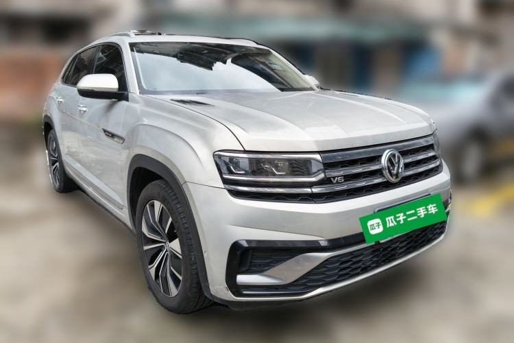 Used Volkswagen Teramont X 2020 Revised Version 530 V6 Four-Wheel Drive Prestige Luxury Edition Front Right 45 Deg