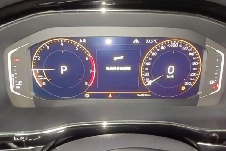 Used Volkswagen Teramont X 2020 380TSI Four-Wheel Drive Luxury Edition Instrument Cluster