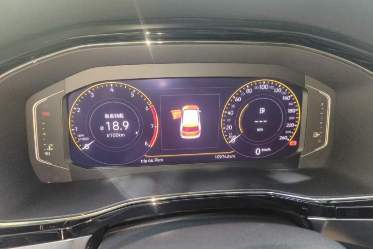 Used Volkswagen Teramont X 2020 380TSI Four-Wheel Drive Luxury Edition Instrument Cluster