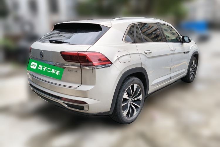 Used Volkswagen Teramont X 2020 Revised Version 530 V6 Four-Wheel Drive Prestige Luxury Edition Rear Right 45 Deg