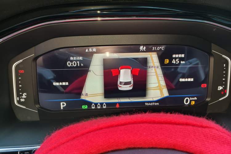 Used Volkswagen Teramont X 2020 380TSI Four-Wheel Drive Prestige Luxury Edition Instrument Cluster