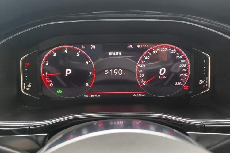 Used Volkswagen Teramont X 2020 380TSI Four-Wheel Drive Luxury Edition Instrument Cluster