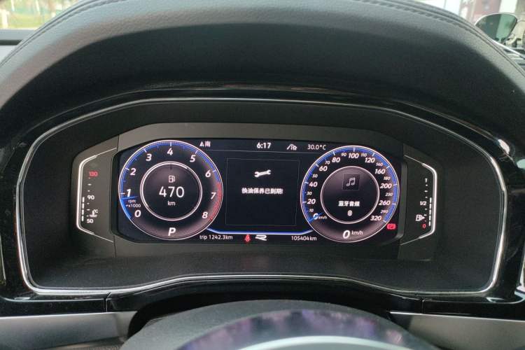 Used Volkswagen Teramont X 2020 Facelift 380TSI Four-Wheel Drive Luxury Edition Instrument Cluster
