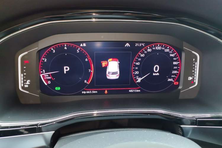 Used Volkswagen Teramont X 2020 380TSI Four-Wheel Drive Prestige Luxury Edition Instrument Cluster