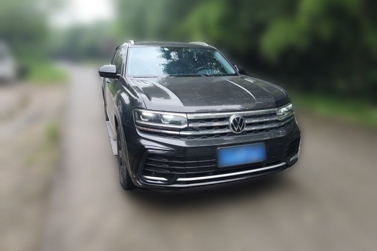 Used Volkswagen Teramont X 2021 380TSI Four-Wheel Drive Luxury Edition Front Right 45 Deg