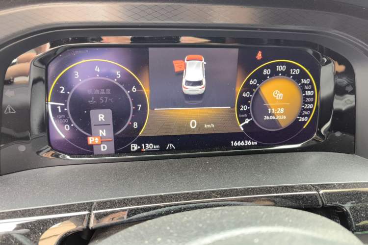 Used Volkswagen Teramont X 2021 380TSI Four-Wheel Drive Luxury Edition Instrument Cluster