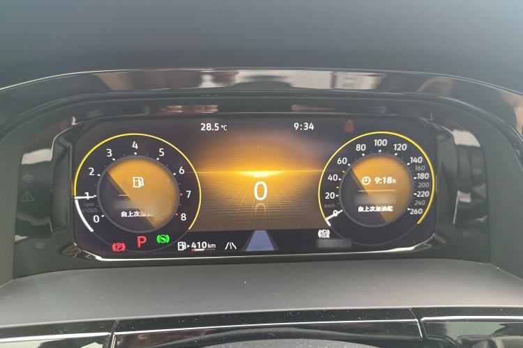Used Volkswagen Teramont X 2021 380TSI Four-Wheel Drive Prestige Flagship Edition Instrument Cluster
