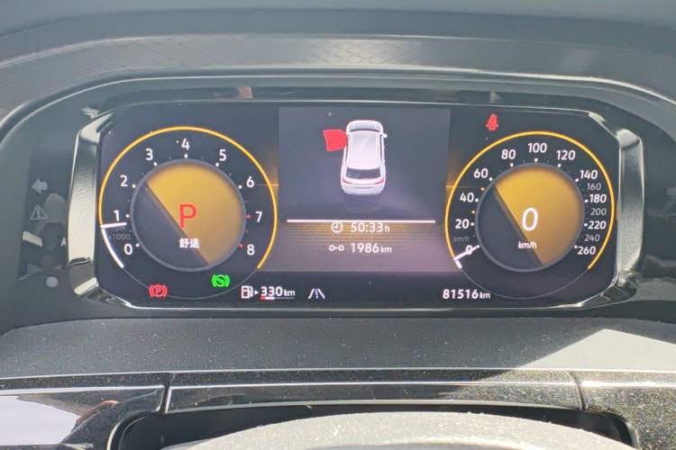 Used Volkswagen Teramont X 2021 380TSI Four-Wheel Drive Luxury Edition Instrument Cluster