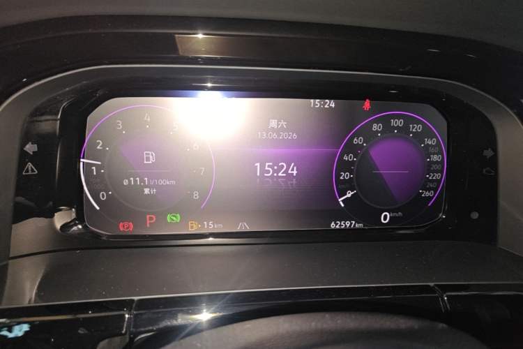 Used Volkswagen Teramont X 2021 380TSI Four-Wheel Drive Luxury Edition Instrument Cluster