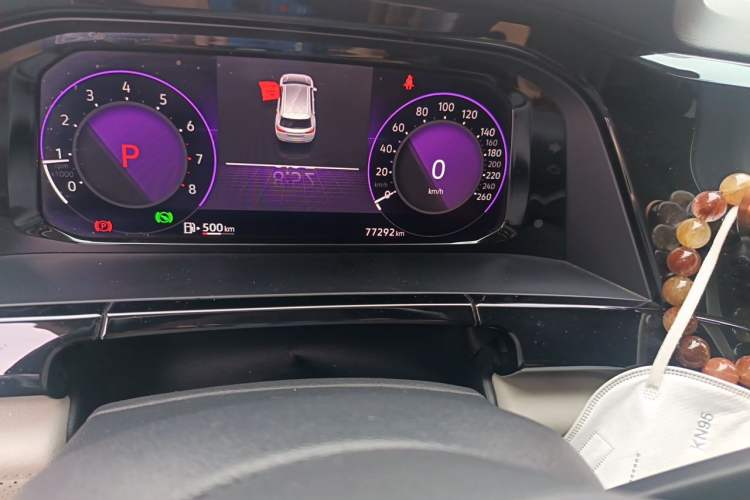 Used Volkswagen Teramont X 2021 330TSI Two-Wheel-Drive Prestige Luxury Edition Odometer Close Up