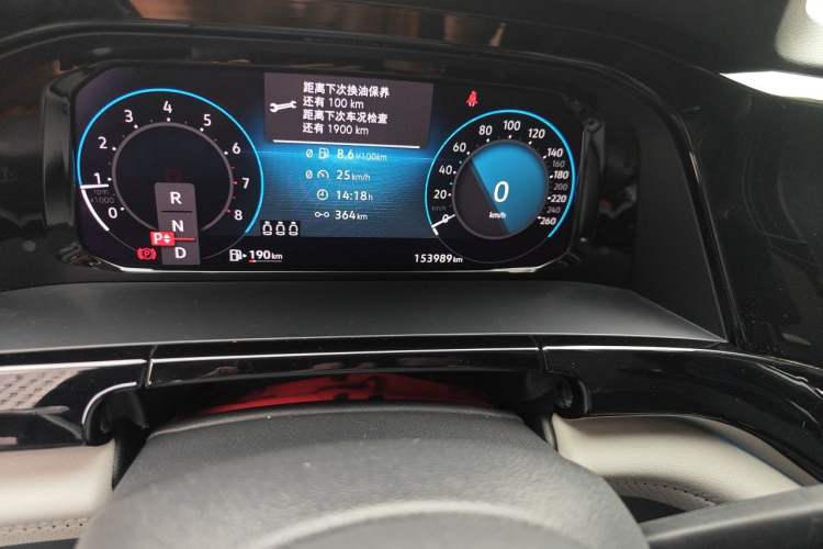 Used Volkswagen Teramont X 2021 330TSI Two-Wheel-Drive Prestige Luxury Edition Odometer Close Up