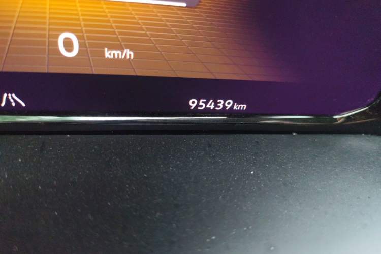 Used Volkswagen Teramont X 2021 380TSI Four-Wheel Drive Luxury Edition Odometer Close Up