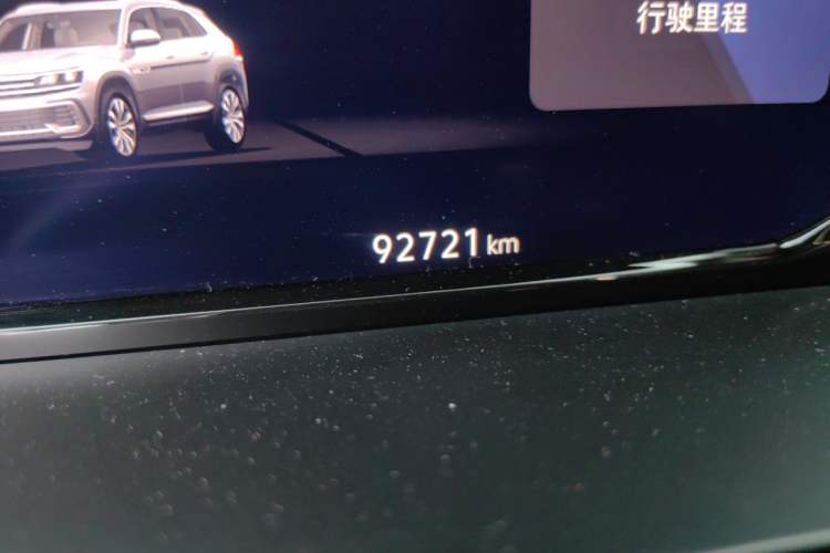 Used Volkswagen Teramont X 2021 330TSI Two-Wheel-Drive Prestige Luxury Edition Odometer Close Up