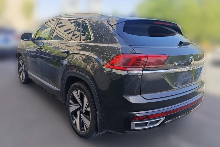 Used Volkswagen Teramont X 2021 530 V6 Four-Wheel Drive Prestige Luxury Edition Rear Left 45 Deg