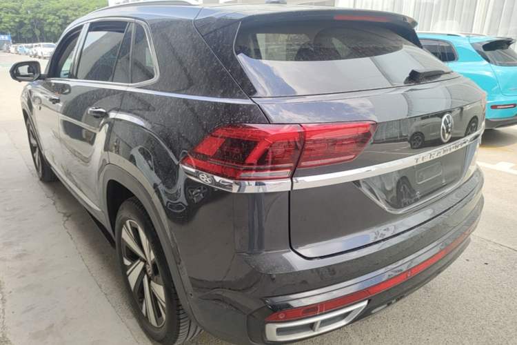 Used Volkswagen Teramont X 2021 380TSI Four-Wheel Drive Prestige Luxury Edition Rear Left 45 Deg