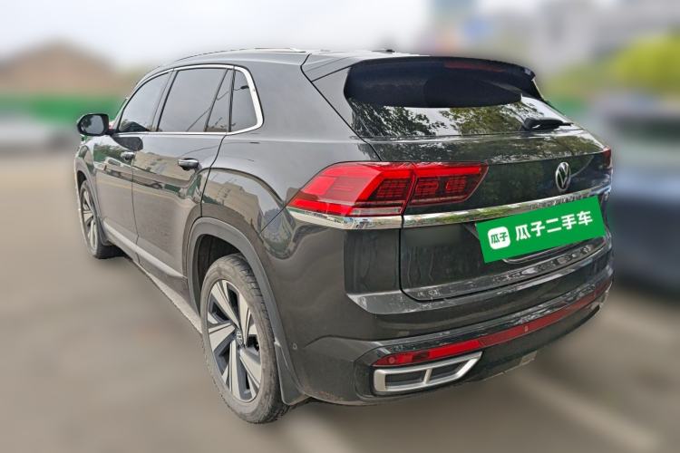 Used Volkswagen Teramont X 2021 330TSI Two-Wheel-Drive Prestige Luxury Edition Rear Left 45 Deg