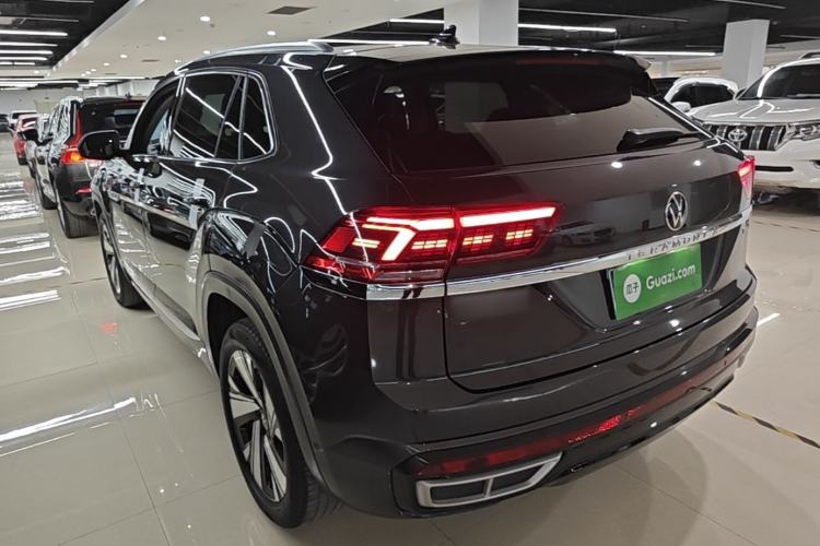 Used Volkswagen Teramont X 2021 330TSI Two-Wheel-Drive Prestige Luxury Edition Rear Left 45 Deg