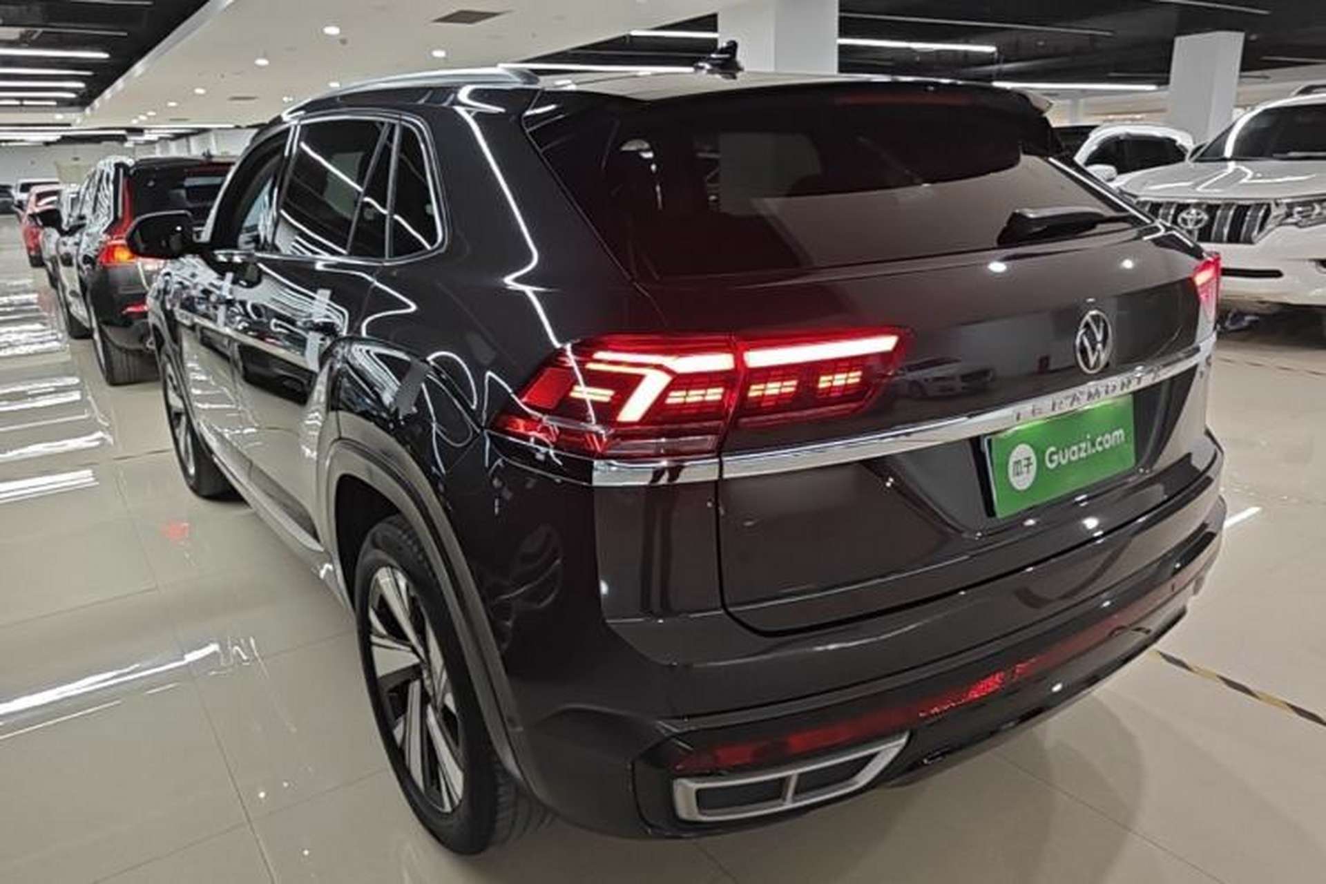 Used Volkswagen Teramont X 2021 330TSI Two-Wheel-Drive Prestige Luxury Edition Rear Left 45 Deg
