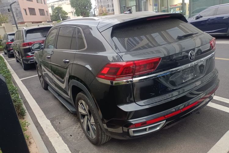 Used Volkswagen Teramont X 2021 330TSI Two-Wheel-Drive Prestige Luxury Edition Rear Left 45 Deg