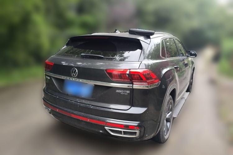 Used Volkswagen Teramont X 2021 380TSI Four-Wheel Drive Luxury Edition Rear Right 45 Deg