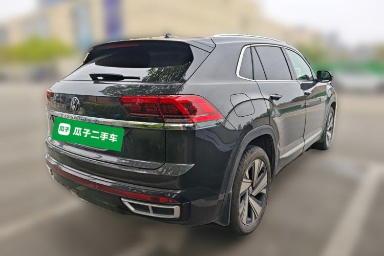 Used Volkswagen Teramont X 2021 330TSI Two-Wheel-Drive Prestige Luxury Edition Rear Right 45 Deg