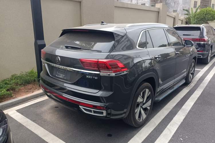 Used Volkswagen Teramont X 2021 330TSI Two-Wheel-Drive Prestige Luxury Edition Rear Right 45 Deg