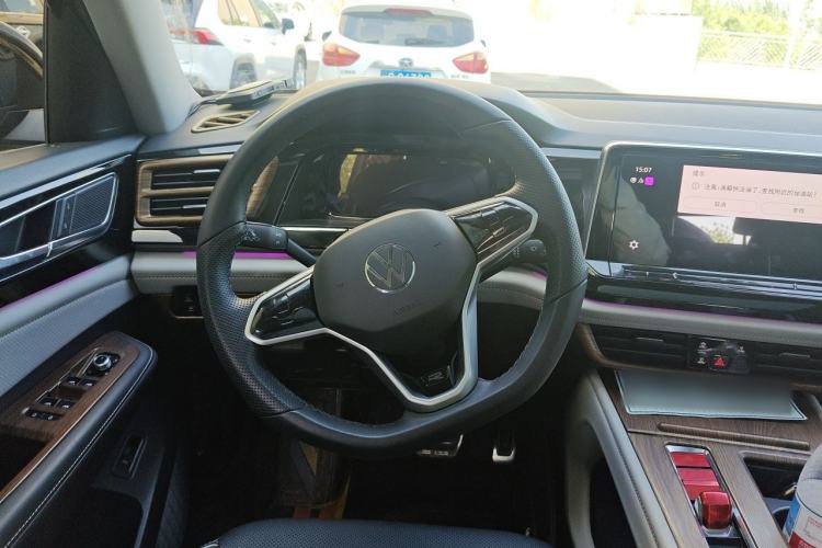 Used Volkswagen Teramont X 2021 530 V6 Four-Wheel Drive Prestige Luxury Edition Steering Wheel