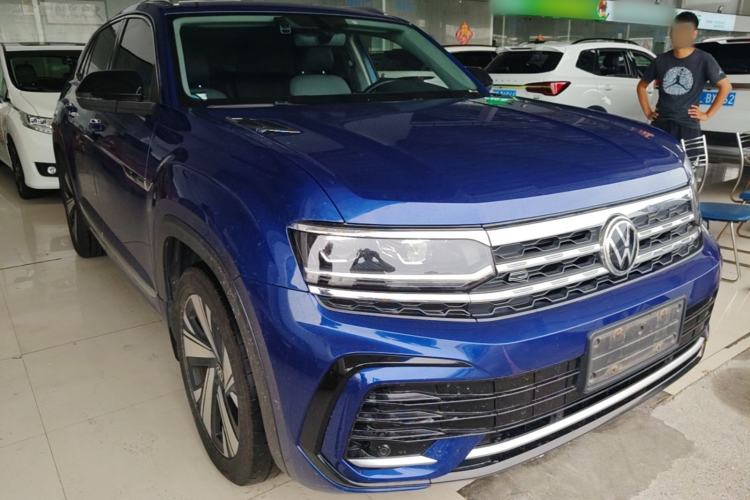 Used Volkswagen Teramont X 2021 380TSI Four-Wheel Drive Prestige Luxury Edition Front Right 45 Deg