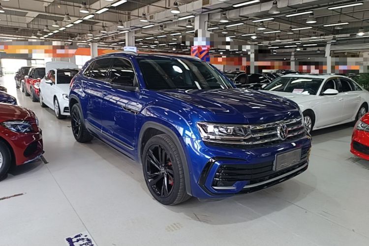 Used Volkswagen Teramont X 2021 380TSI Four-Wheel Drive Prestige Luxury Edition Front Right 45 Deg