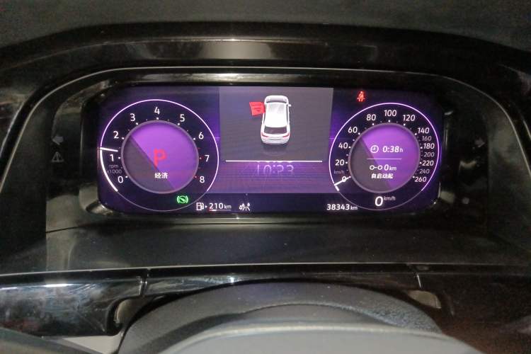 Used Volkswagen Teramont X 2021 380TSI Four-Wheel Drive Prestige Luxury Edition Instrument Cluster