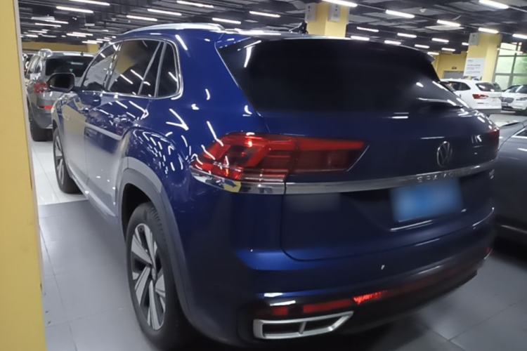 Used Volkswagen Teramont X 2021 380TSI Four-Wheel Drive Prestige Luxury Edition Rear Left 45 Deg