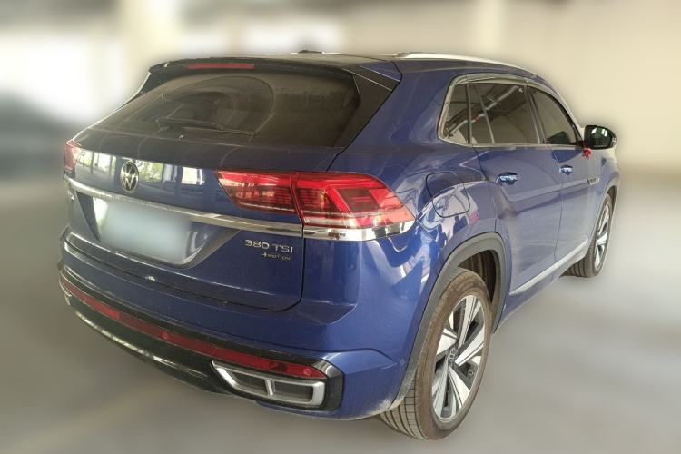 Used Volkswagen Teramont X 2021 380TSI Four-Wheel Drive Luxury Edition Rear Right 45 Deg