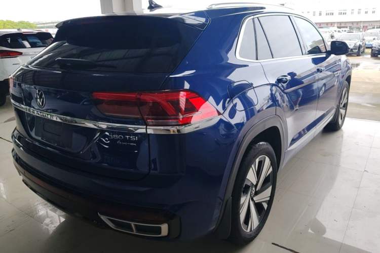 Used Volkswagen Teramont X 2021 380TSI Four-Wheel Drive Prestige Luxury Edition Rear Right 45 Deg