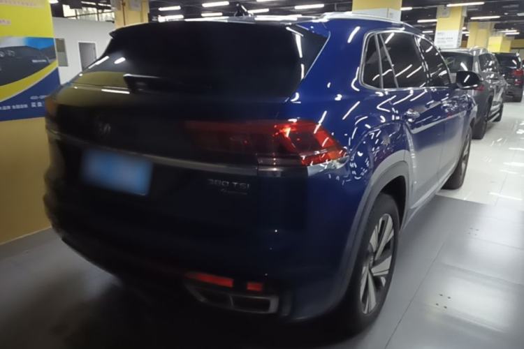 Used Volkswagen Teramont X 2021 380TSI Four-Wheel Drive Prestige Luxury Edition Rear Right 45 Deg