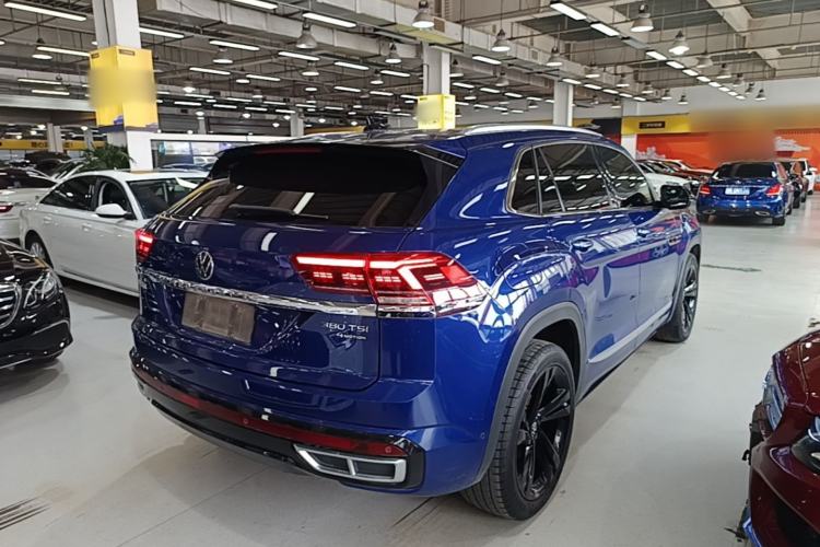 Used Volkswagen Teramont X 2021 380TSI Four-Wheel Drive Prestige Luxury Edition Rear Right 45 Deg