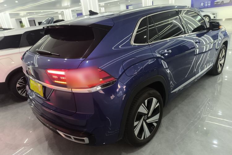 Used Volkswagen Teramont X 2021 380TSI Four-Wheel Drive Prestige Luxury Edition Rear Right 45 Deg