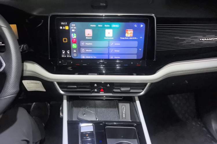 Used Volkswagen Teramont X 2021 380TSI Four-Wheel Drive Prestige Flagship Edition Audio And AC Panel