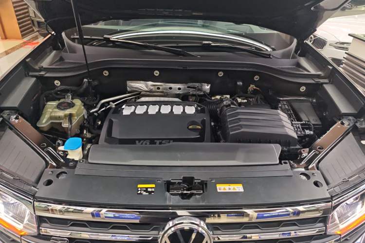 Used Volkswagen Teramont X 2021 530 V6 Four-Wheel Drive Prestige Flagship Edition Engine Bay