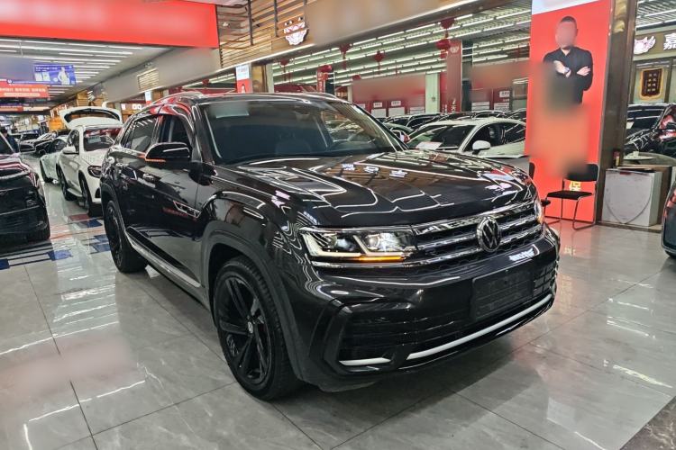 Used Volkswagen Teramont X 2021 530 V6 Four-Wheel Drive Prestige Flagship Edition Front Right 45 Deg
