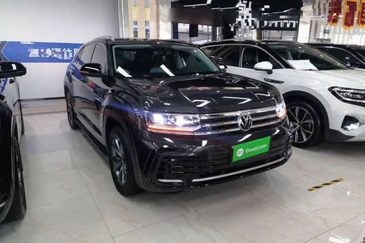Used Volkswagen Teramont X 2021 380TSI Four-Wheel Drive Luxury Edition Front Right 45 Deg