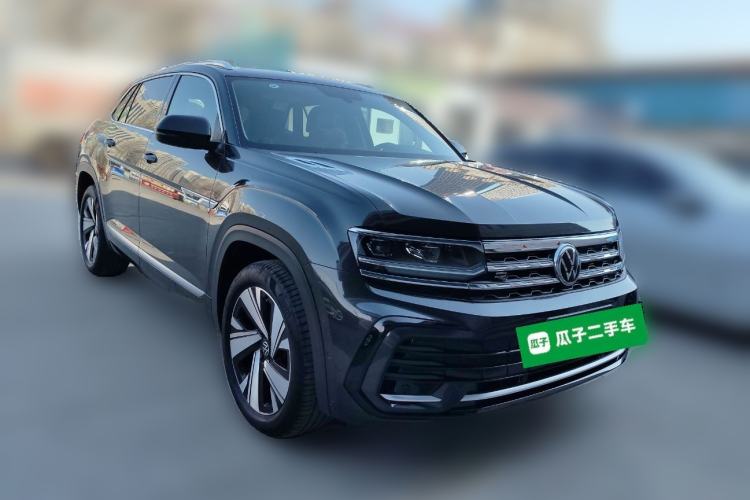 Used Volkswagen Teramont X 2021 380TSI Four-Wheel Drive Luxury Edition Front Right 45 Deg