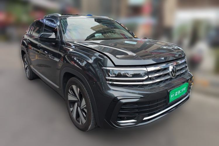 Used Volkswagen Teramont X 2021 380TSI Four-Wheel Drive Luxury Edition Front Right 45 Deg
