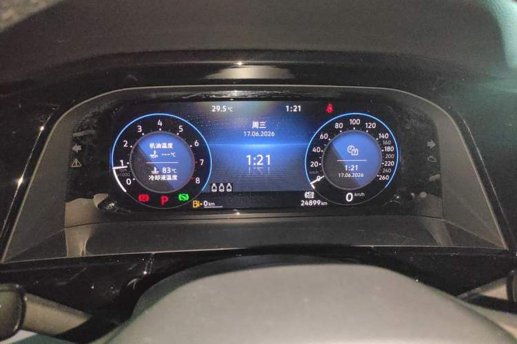 Used Volkswagen Teramont X 2021 330TSI Two-Wheel-Drive Prestige Luxury Edition Instrument Cluster