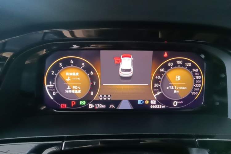 Used Volkswagen Teramont X 2021 380TSI Four-Wheel Drive Prestige Flagship Edition Instrument Cluster