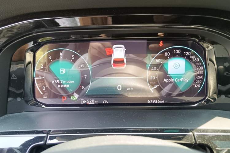 Used Volkswagen Teramont X 2021 380TSI Four-Wheel Drive Luxury Edition Instrument Cluster
