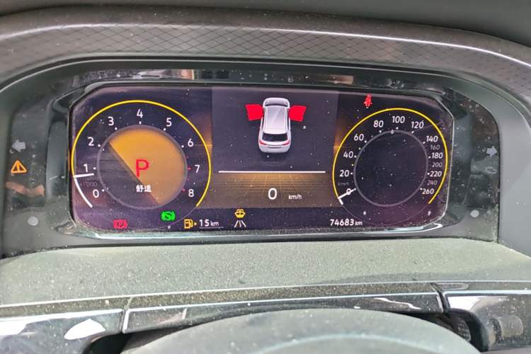 Used Volkswagen Teramont X 2021 380TSI Four-Wheel Drive Luxury Edition Instrument Cluster