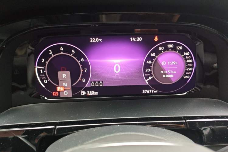 Used Volkswagen Teramont X 2021 330TSI Two-Wheel-Drive Prestige Luxury Edition Instrument Cluster