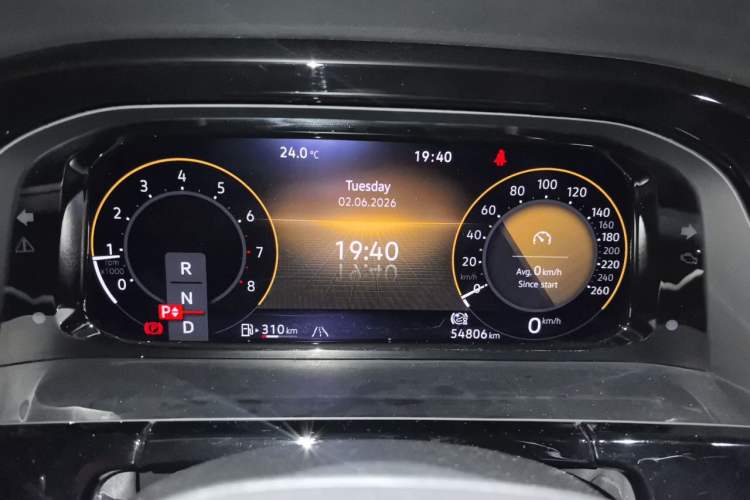 Used Volkswagen Teramont X 2021 380TSI Four-Wheel Drive Prestige Flagship Edition Instrument Cluster